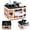 Front Opening, variant on FUYGRCJ Cat Themed Tissue Box Cover, Rectangle Stylish Tissue Box Holder, with Curved Edge for Bedside Table Coffee Table Countertop, 7.68 x 4.92 x 4.33 inch