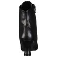 thumbnail image 4 of Womens Sarah Victorian Black 2.5" Heeled Booties size 10, 4 of 7