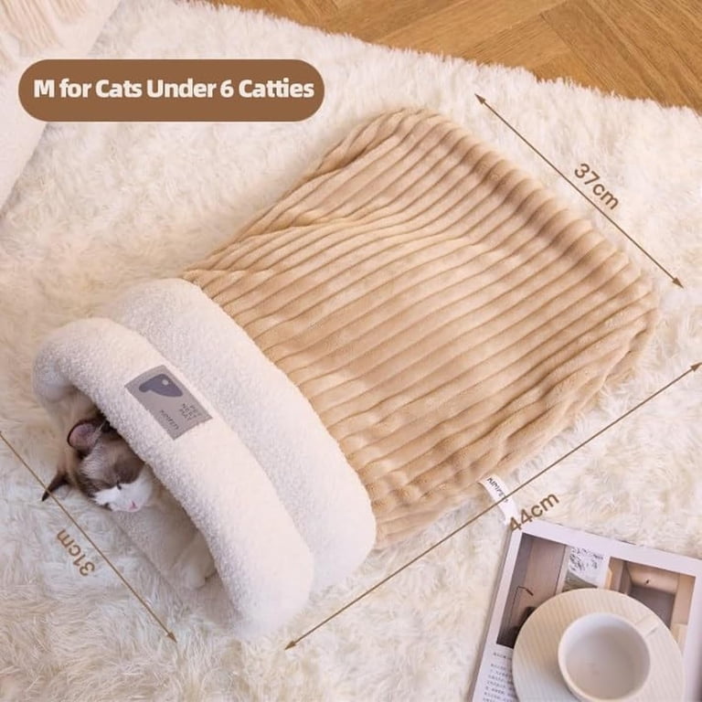 Cat Sleeping Bags Comfortable Cat Sleeping Bag Soft Cat Bed Warm