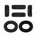 thumbnail image 4 of Replacement Silicone Ear Pads Cushion Cover for Beats Studio Pro Headphone Headband EarPads Earmuff Protective Case Sleeve (Black Headband), 4 of 7