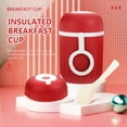 thumbnail image 2 of 1 Set Cereal Cup Breakfast Cup Microwave Oven Milk Cup Portable Milk Cup, 2 of 9
