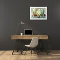 thumbnail image 3 of Dove, Arthur 18x14 White Modern Wood Framed Museum Art Print Titled - House with Trees, 3 of 4