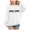 001 White, variant on Girls Sweatshirt Letter Sweatshirts for Teen Girls Crewneck Oversized Sweatshirt Kids Fashion Long Sleeve Pullover Tops Kaprioy Girls Sweatshirt