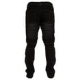 thumbnail image 3 of JuicyTrendz Men’s Motorbike Jeans – Motorcycle Riding Pants with Armor and Protective Lining for Safety Black W38 x L34, 3 of 8