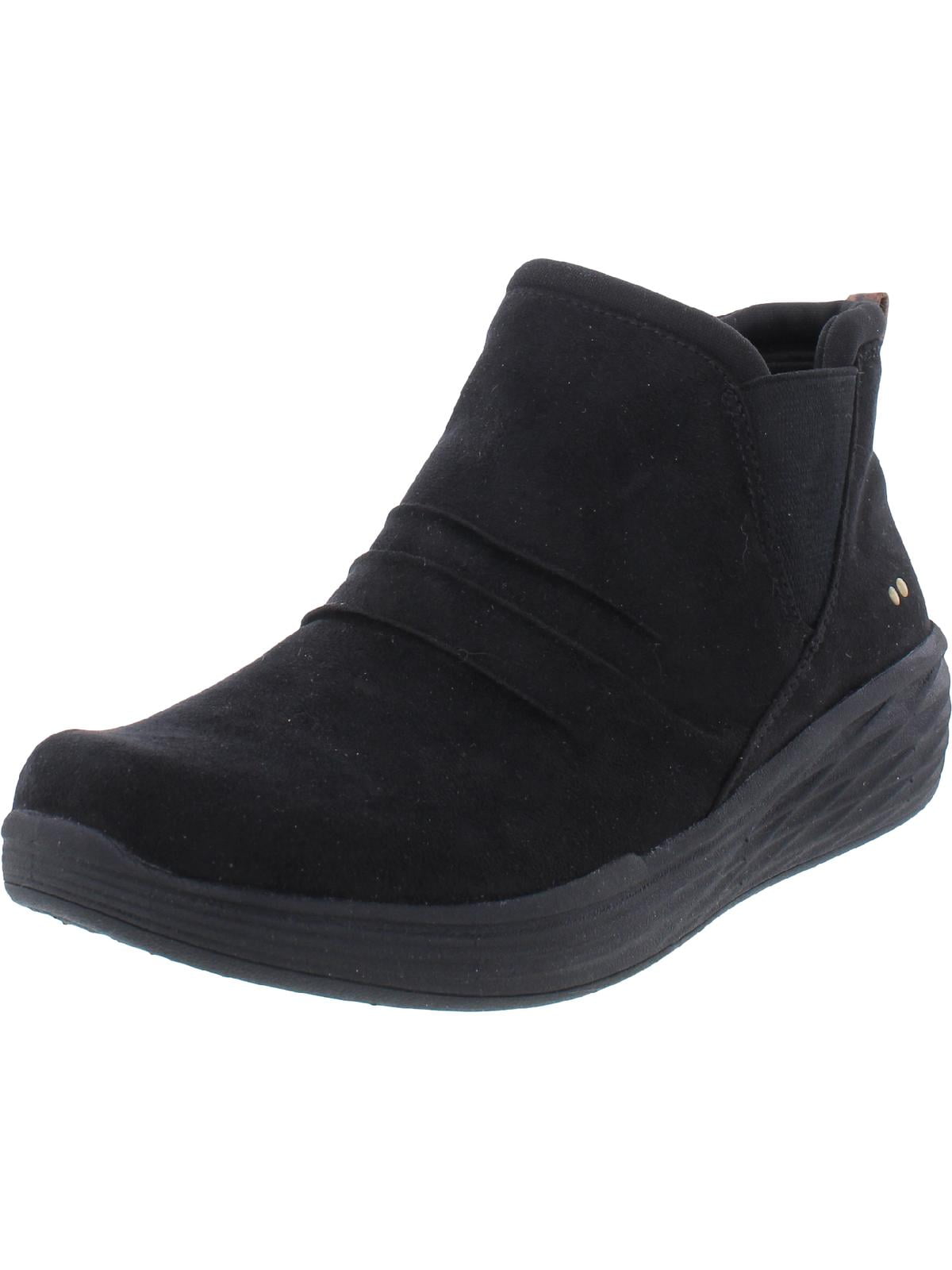 Ryka Womens Niah Faux Suede Pull On Ankle Boots
