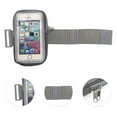 thumbnail image 3 of Unique Bargains 1 Pce Support de Téléphone Classique avec Fermeture Éclair pour Randonnée Gym Néoprène PVC Gris, 3 of 4