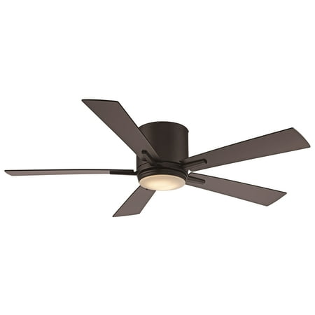 

Trans Globe 52 F-1017 BK LED Ceiling Fan Light Black - Indoor Ceiling Fan with Reversible Blades & 5 Blades - For Indoor Bedroom & Living Room