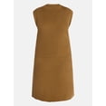 thumbnail image 4 of Terra & Sky Women’s Plus Mock Neck Pullover Top and Midi Skirt Set, 2 Piece, Sizes 0X-5X, 4 of 4