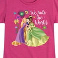 thumbnail image 3 of Disney Princess - We Rule The World - Toddler And Youth Girls Short Sleeve Graphic T-Shirt, 3 of 5