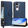 thumbnail image 1 of FOXDOCK Funda Tipo Cartera para Xiaomi Redmi A3 Pro Cuero PU con Cremallera y Correa de Muñeca, Ranuras para Tarjetas, Soporte Plegable, Cierre Magnético, 1 of 5