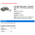 thumbnail image 2 of Front Right Brake Caliper - Compatible with 1996 - 1999 Ford Econoline Super Duty 1997 1998, 2 of 2
