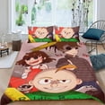thumbnail image 2 of Baldi'S Basics Conjunto de sábanas temático, trío de piezas, cómodo y amigable con la piel, diseño único, regalo de decoración para el hogar para familiares, amigos y fans,140cm *210cm, 2 of 6