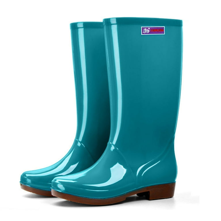 Walmart women's rubber rain clearance boots