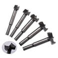 thumbnail image 4 of 5 brocas Forstner de 15, 20, 25, 30 y 35 mm para taladrar y perforar bisagras de acero de 45 mm para carpintería., 4 of 12
