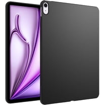 for New iPad Air 13 inch (M3/M2-2025/2024) / iPad Pro 12.9 Inch Case 3rd Gen 2018, Slim Design Soft TPU Protective Cover for iPad Air 13" Tablet, Purple