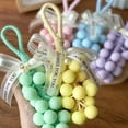 thumbnail image 4 of Visland Handmade Grape Cluster Soap on A Rope Natural Ingredients Aromatic Soaps for Washing Hands Decorative Grapes Soaps, 4 of 8