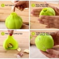 thumbnail image 3 of Garlic Crusher Silicone Kitchen Vegetable Press Gadget Home Peeler Garlic Crush Kitchen，Dining Bar, 3 of 6