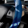 thumbnail image 5 of Dragonfly Car Wheel Cover, Steering Wheel Cover, Car Wheel Covers - 14.5 Inch, Printing, PVC Leather, Auto Accessories, 5 of 6