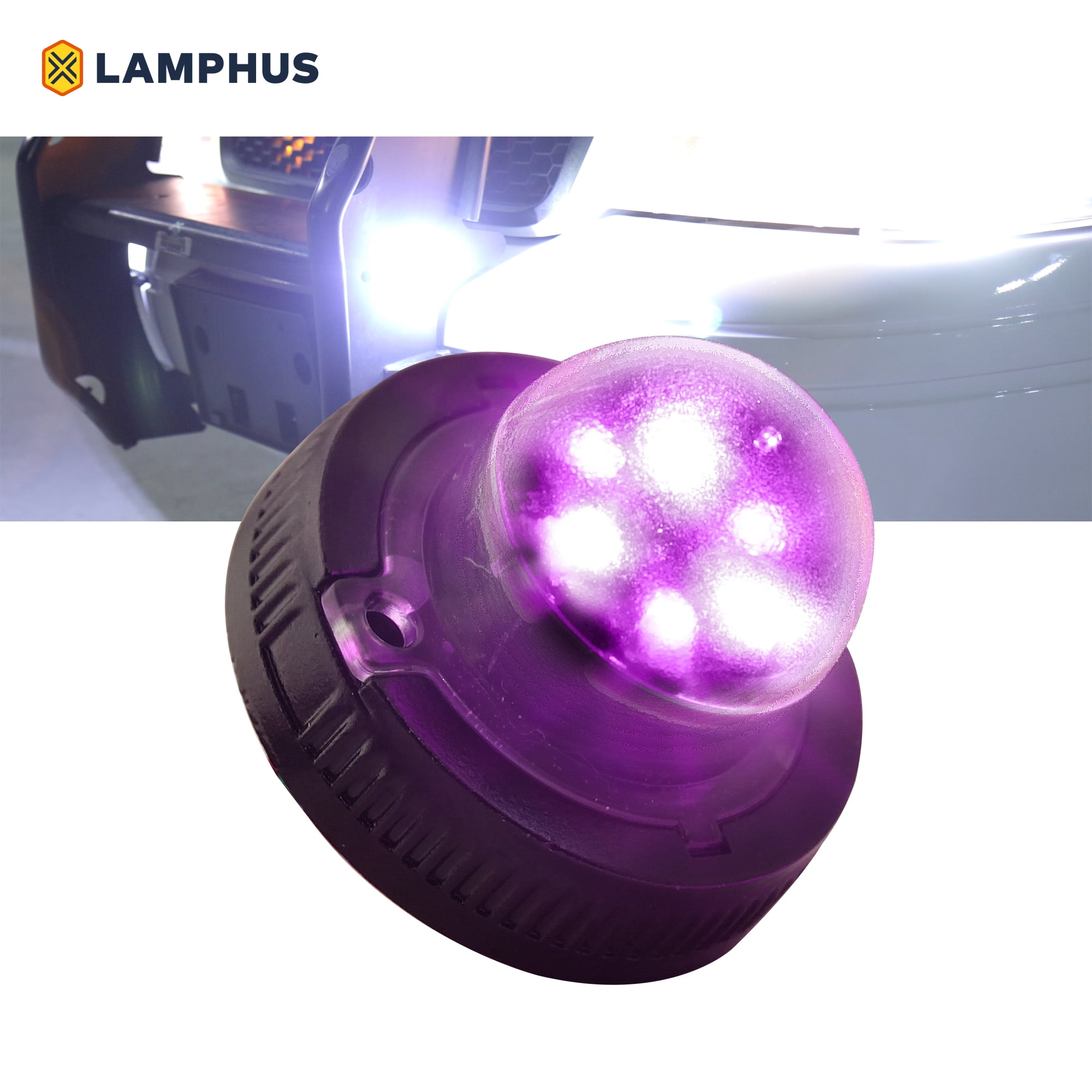 LAMPHUS SnakeEye II SEHA16 LED Hideaway Strobe Warning Lights [SAE