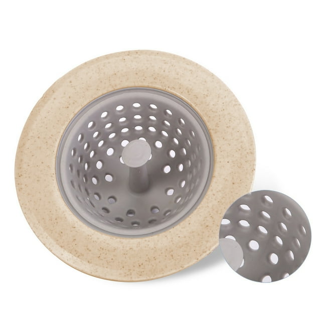 Silicone Kitchen Sink Strainer,Large Wide Rim 4.5" Diameter