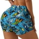 thumbnail image 1 of Fotbe snow board blue Shorts Sin Costuras – Shorts Deportivos de Cintura Alta para Mujer, Elásticos para Gimnasio, Yoga, Running o Ciclismo-Medium, 1 of 8
