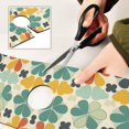 thumbnail image 6 of Yayeee Faucet Mat for Kitchen Sink 14.7" Diatomite Long Splash Guard Pad, Beige Clover Pattern, 6 of 7
