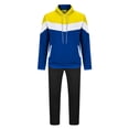 thumbnail image 2 of guisaled Men Tracksuit Set 2 Piece Athletic Colorblock Sports Casual Sweatsuit Pullover Hooded Shirts Drawstring Sweatpants Suit, 2 of 6