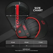 RDX Focus Boxing Punch Mitts, Punching target, Punching pad Maya Hide Leather Training Pads, Red