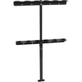 thumbnail image 7 of Cabtherlyn Landscape Hand Tool Rack for Truck Trailer, Vertical Hand Rack for Landscaping, Garage or Shed Walls Holds, 6 Tools for Shovels,Rakes,Hoes BLACK, 7 of 7