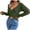 Green, variant on Vedolay Cute Sweaters Women's V-Neck Long Sleeve Ribbed Knit Sweaters Pullover Loose Fitting Tops,Green S