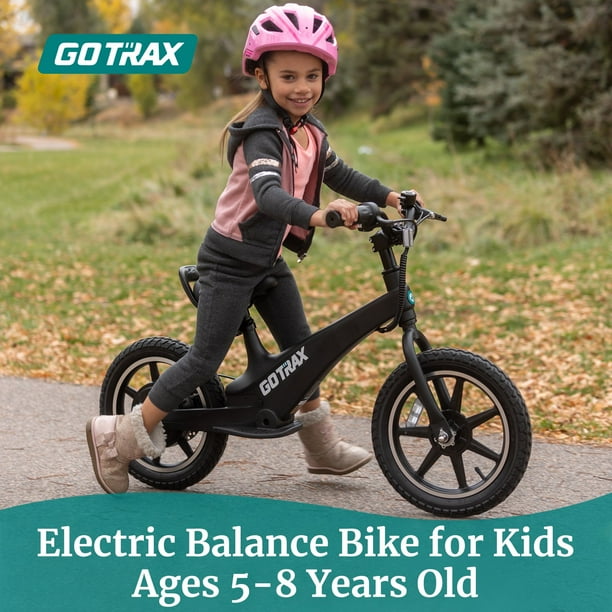 Vélo électrique de 250 W pour enfants de 5 à 8 ans, pneu de 14 po, portée  de 25 km, vélo électrique pour enfants, meilleur cadeau pour enfant unisexe  