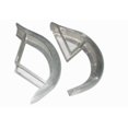 thumbnail image 4 of Indian Chief Sports Scout 1940 Raw Steel Front & Rear Mudguard Fender Set, 4 of 5