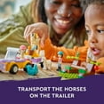 thumbnail image 6 of LEGO Friends Horse and Pony Trailer Building Toy - Pretend Play Toy Figures & Playsets for Girls & Boys, Ages 4+ - Gift for Preschool W/ Mini-Dolls & Horse Figures - 42634, 6 of 8