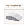 thumbnail image 5 of 7"-12" Therapeutic Wedge Pillows - Certified Memory Foam For Acid Reflux, Back Pain & Sleep Apnea Relief (3 Heights) #PosturePillow #PainRelief, 5 of 11