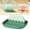Green, variant on Lid Holder while Cooking, Spoon Rest with Lid Holder, Neat & Drip-Free Spoon Rest for Stove Top, Countertop, Heat-Resistant Utensil Rest for Spoons, Pot Lids, Spatulas, Utensils, Forks Orange