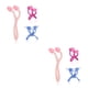 thumbnail image 2 of Vogacara 3 unids / set mujeres puente de elevación de nariz Clip de enderezamiento plancha de plástico moldeadora masajeador instrumento de belleza para Un tipo 2piezas Vogacara CBP164608, 2 of 5
