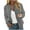 Light Gray, variant on YOUSNH Women Casual Floral Zip up Jacket Spring Long Sleeve Coat Stand Lightweight Short Outwear Tops Women's Casual Jackets Blue L