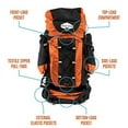 thumbnail image 5 of 70L Internal Frame Backpack, Orange, 5 of 7
