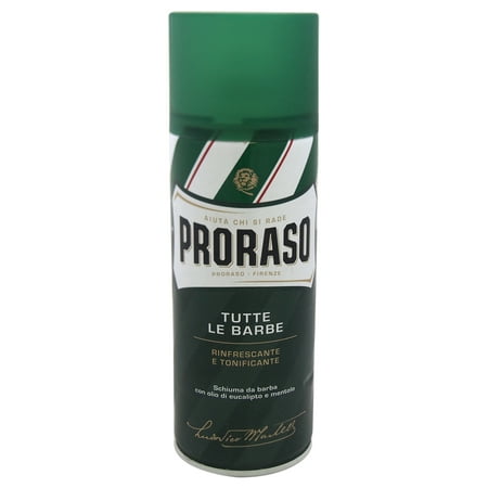 Proraso Refreshing And Invigorating Shaving Foam for Men, 13.5