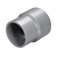 thumbnail image 3 of Unique Bargains PVC DWV Reducing Coupling Schedule 40 Gray 2-inch x 2-1/2-inch Socket 2pcs, 3 of 3
