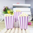 thumbnail image 1 of Feltree Popcorn Boxes Birthday Party Striped Popcorn Boxes Food Packaging Cartons, 1 of 7