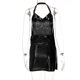 thumbnail image 5 of Vestido Corto Atractivo Vestido de fiesta de cóctel Lentejuelas sin espalda Mini vestido de corte bajo Dividir metálico Sólido Cgtredaw para Mujer Negro T L, 5 of 8