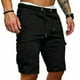 thumbnail image 1 of Txlixc Pantalones cortos de gimnasia para hombre, pantalones cortos de color puro para estiramiento diario Txlixc Moda, 1 of 8