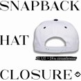 thumbnail image 6 of Funky Junque Trucker Hat – Vintage Two-Tone Snapback Baseball Cap with Embroidered Design - Wifey - Black/White, 6 of 6