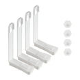 thumbnail image 1 of 4 piezas de clips para sujetar sábanas, sujetadores de colchón y sábanas, fáciles de instalar, tensores de regalo, se mantienen en su lugar para, 1 of 7