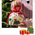thumbnail image 4 of Reusable Velvet Santa Drawstring Bag for Holiday Candy and Festive Party Decorations, 4 of 5