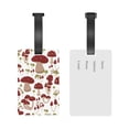 thumbnail image 5 of Daiia Mushroom Durable Luggage Tags with Secure Strap Travel ID Tags Suitcase ID Tags Bag Identification Tags - Easy Identification for Men and Women, 5 of 8