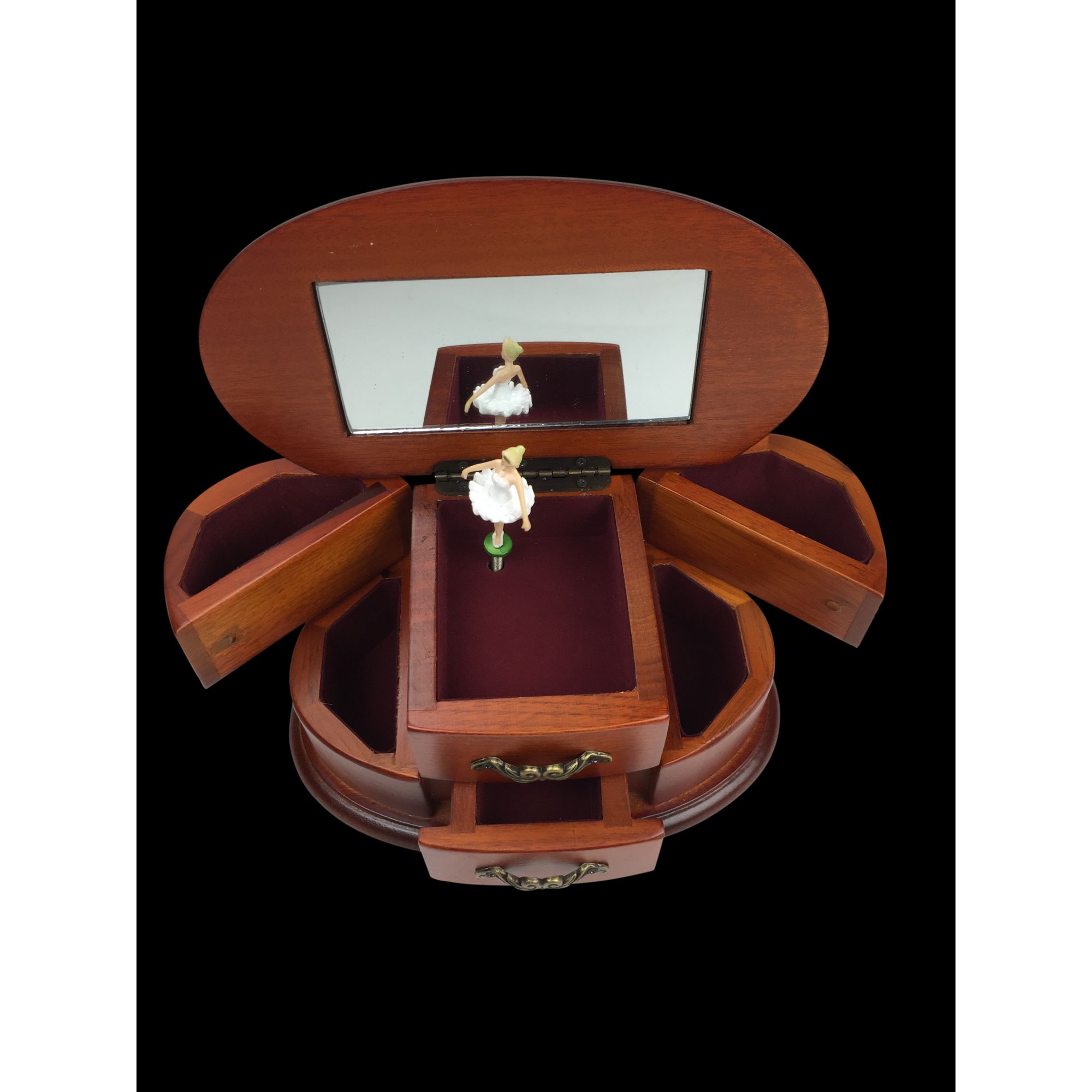 Musicbox Kingdom Ballerina Jewelry Box