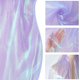 thumbnail image 4 of Tela de organza de 1,6 x 3,3 yardas de largo, tela de organza lisa para novias, tela de organza con degradado mágico, tela de poliéster, tela de gasa holográfica iridiscente para vestidos., 4 of 9