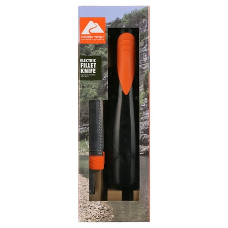 Ozark Trail Electric Fishing Fillet Knife With Serrated Blade